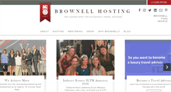Desktop Screenshot of brownellhosting.com
